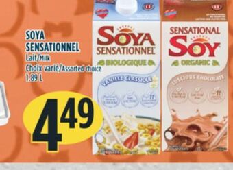 Marché Adonis Soya sensationnel lait offer
