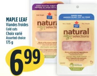 Marché Adonis Maple leaf viandes froides offer