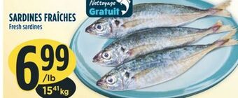Marché Adonis Sardines fraîches offer