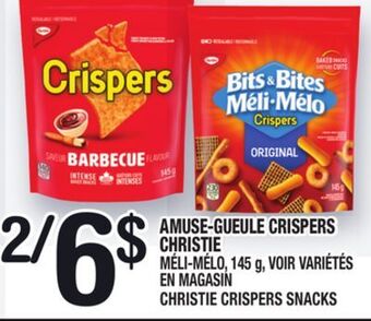 Marche Ami Amuse-gueule crispers christie | christie crispers snacks offer