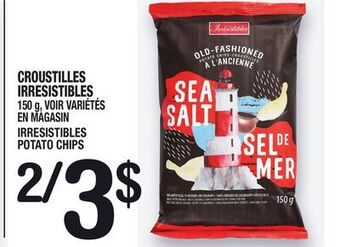 Marche Ami Croustilles irresistibles | irresistibles potato chips offer