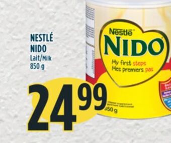 Marché Adonis Nestlé nido lait offer