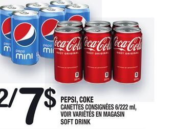Marche Ami Pepsi, coke | soft drink offer