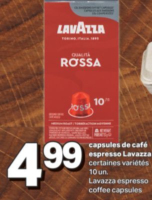 L'Intermarché Capsules de café espresso 10 un offer