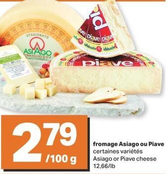 L'Intermarché Fromage asiago ou piave offer