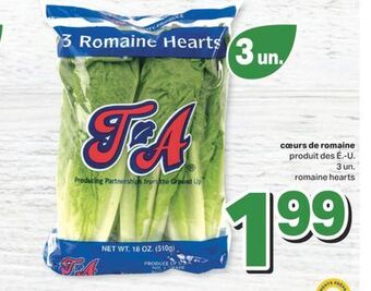 L'Intermarché Cœurs de romaine, 3 un offer