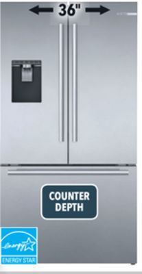 Réno Dépôt Bosch 21.6 cu. ft. refrigerator 36 offer