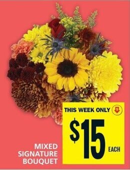 Food Basics MIXED SIGNATURE BOUQUET offer