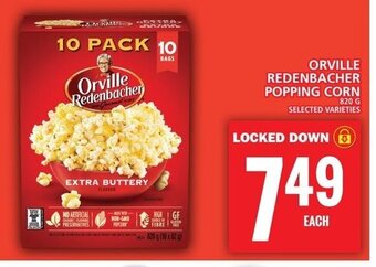 Food Basics ORVILLE REDENBACHER POPPING CORN offer
