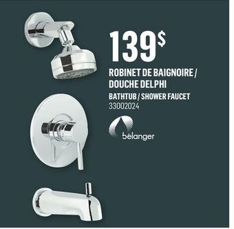 Canac Robinet de baignoire / douche delphi belanger offer