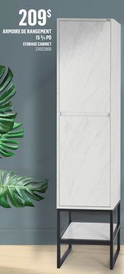 Canac Armoire de rangement 15 3/4 po offer