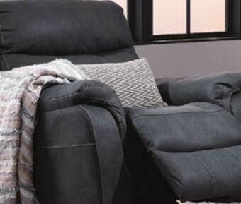 Leon's Morrow ii glider recliner - grey offer