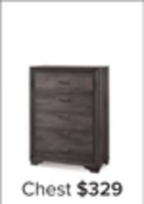 Leon's Sophie 5 drawer chest - weathered grey offer