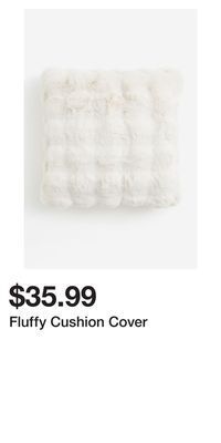 H&M Fluffy cushion cover offer