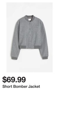H&M Short bomber jacket offer