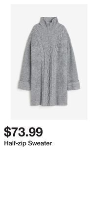 H&M Half-zip sweater offer