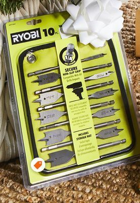 Home Depot Ryobi wood spade bit set (10pc)​ offer