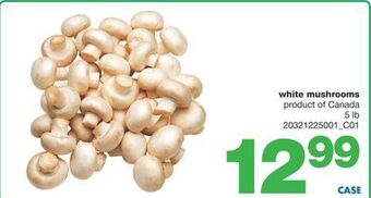 Wholesale Club White mushrooms, 5 lb offer