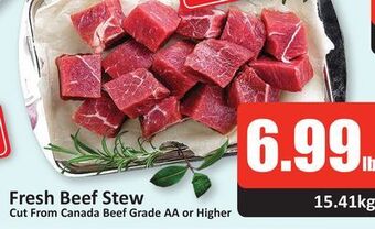 Starsky Fresh beef stew offer