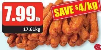 Starsky Hungarian pork sausage offer