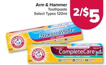 PharmaChoice Arm & hammer toothpaste offer