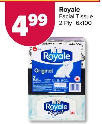 PharmaChoice Royale facial tissue offer