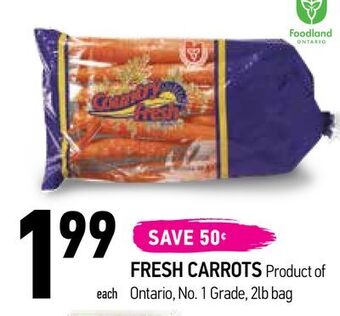 Coppa's Fresh Market Fresh carrots offer