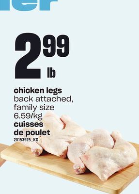 Independent City Market Cuisses de poulet offer