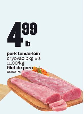 Independent City Market Filet de porc, pkg 2's offer