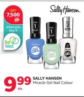Rexall Sally hansen miracle gel nail colour offer