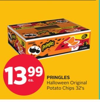 Rexall Pringles halloween original potato chips offer