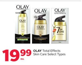 Rexall Olay total effects skin care offer