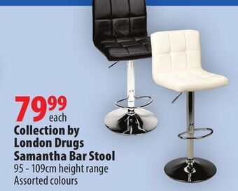 London Drugs Collection by london drugs samantha bar stool offer