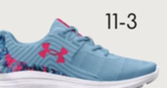 Sport Chek Under armour kids' outhustle athletic shoe offer
