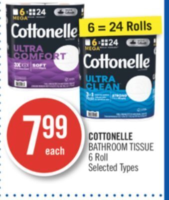 Shoppers Drug Mart Cottonelle bathroom tissue offer