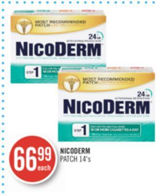 Shoppers Drug Mart Nicoderm patch offer