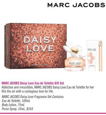 Shoppers Drug Mart Marc jacobs daisy love eau de toilette gift set offer