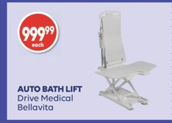 Wellwise by Shoppers Drive medical bellavita auto bath lift offer