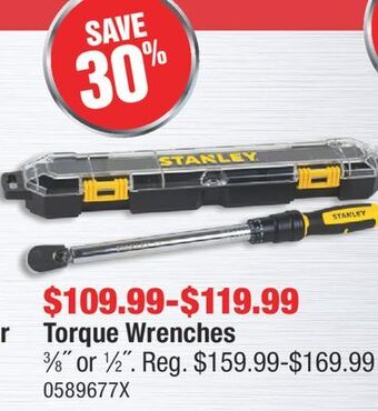 PartSource Torque wrenches offer