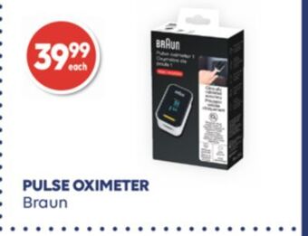 Shoppers Drug Mart Pulse oximeter braun offer