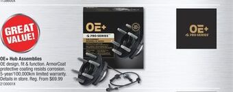 PartSource Oe + hub assemblies offer