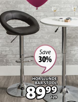 JYSK Horslunde bar stool offer