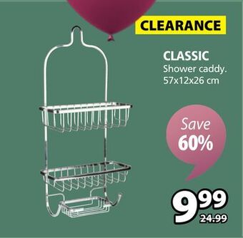 JYSK Classic shower caddy offer