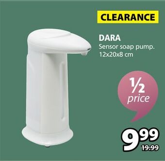 JYSK Dara sensor soap pump offer