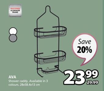 JYSK Ava shower caddy offer