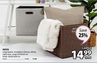 JYSK Haya large basket offer