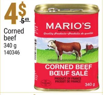 Rossy Mario's corned beef offer