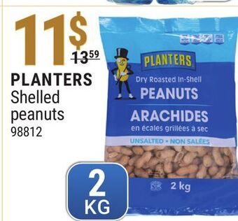 Rossy Planters shelled peanuts offer