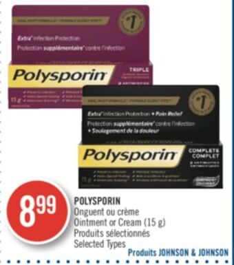 Pharmaprix Polysporin ointment or cream offer