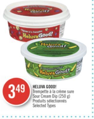 Pharmaprix Heluva good! sour cream dip offer